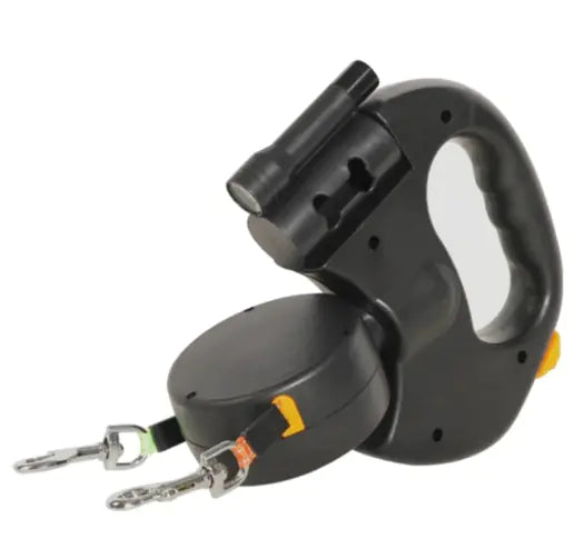 Zenpawsclub-Dual Retractable Dog Leash