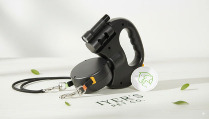 Zenpawsclub-Dual Retractable Dog Leash